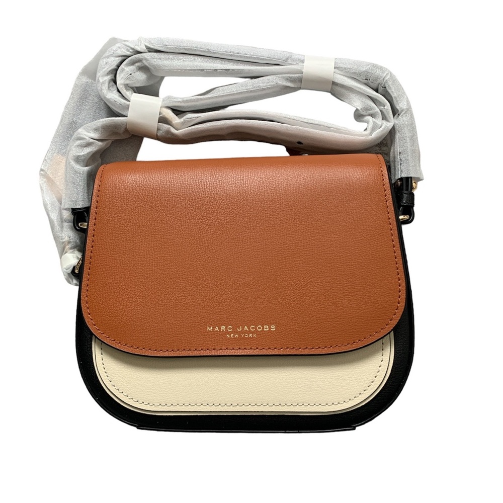❤️❤️❤️Marc Jacobs Smoked Almond Women's Mini Colorblocked Rider ❤️❤️❤️ - Picture 5 of 6